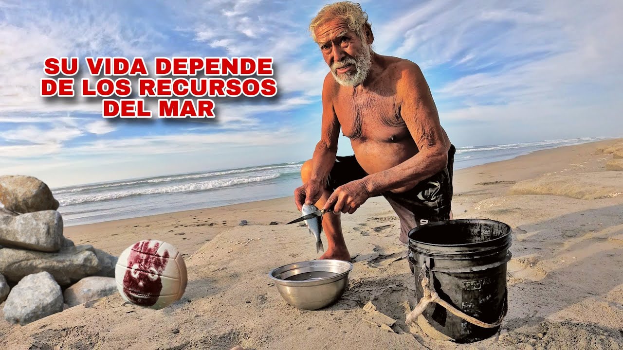 TIENE 97 AÑOS Y SOBREVIVE SOLO en el MAR - Vean como lo Sorprendimos a DON ZEUS