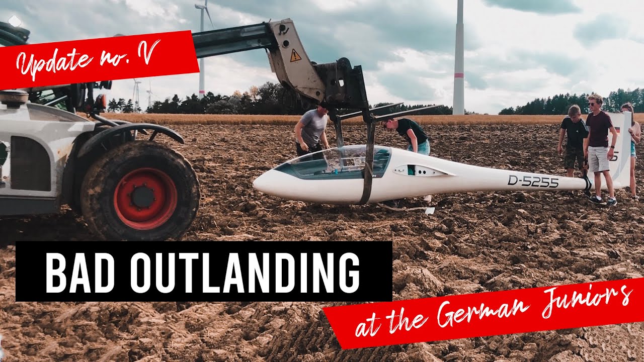 Outlanding ПРОШЕЛ НЕ ТАК 😥 Плохая посадка планера на аэродроме
