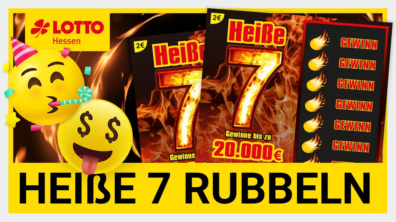 Heiße Gewinne im Sonntagsglück Nr. 30 | LOTTO Hessen | Rubbelkönig 🔥