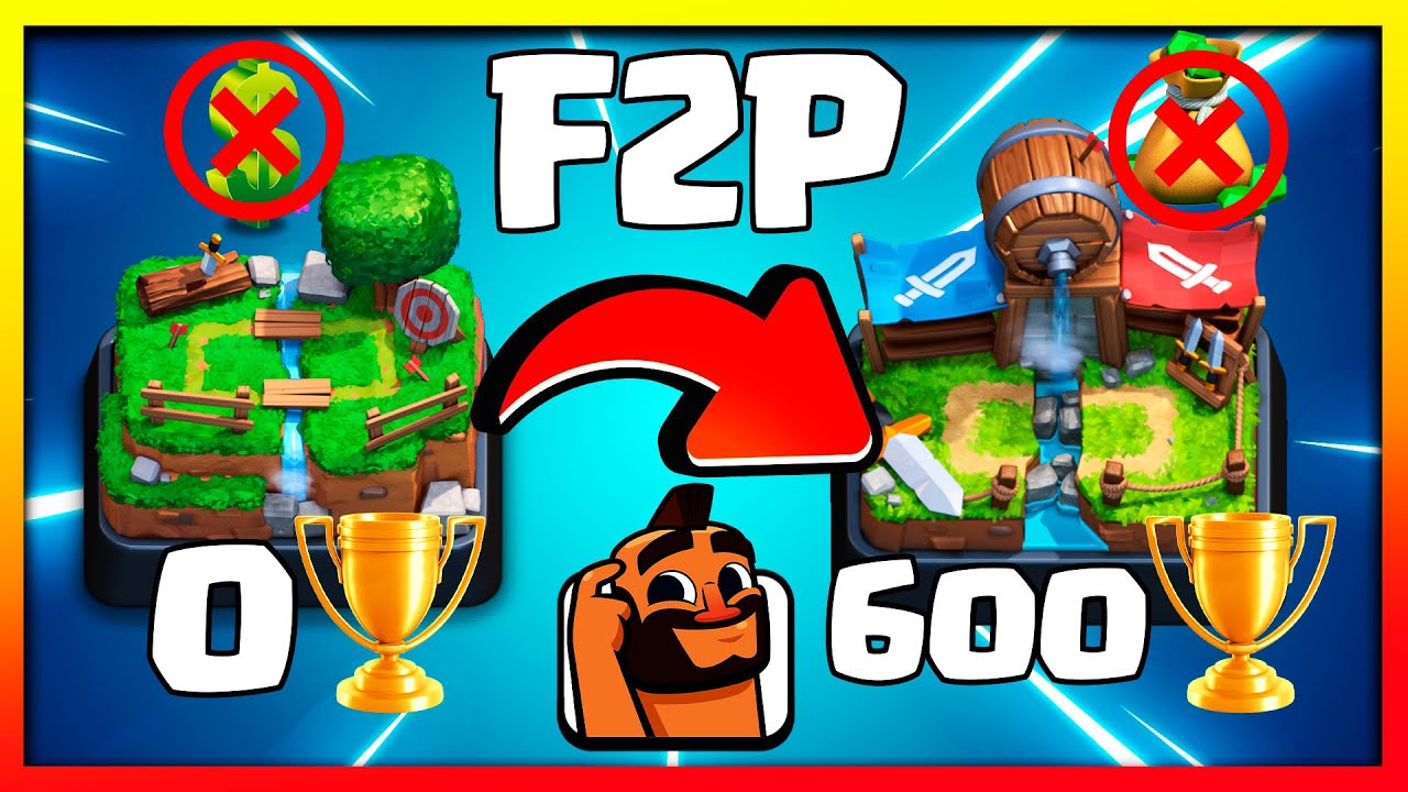 Comenzando a JUGAR Clash Royale desde CERO sin DINERO F2P 🏆 Clash Royale Sergio1722