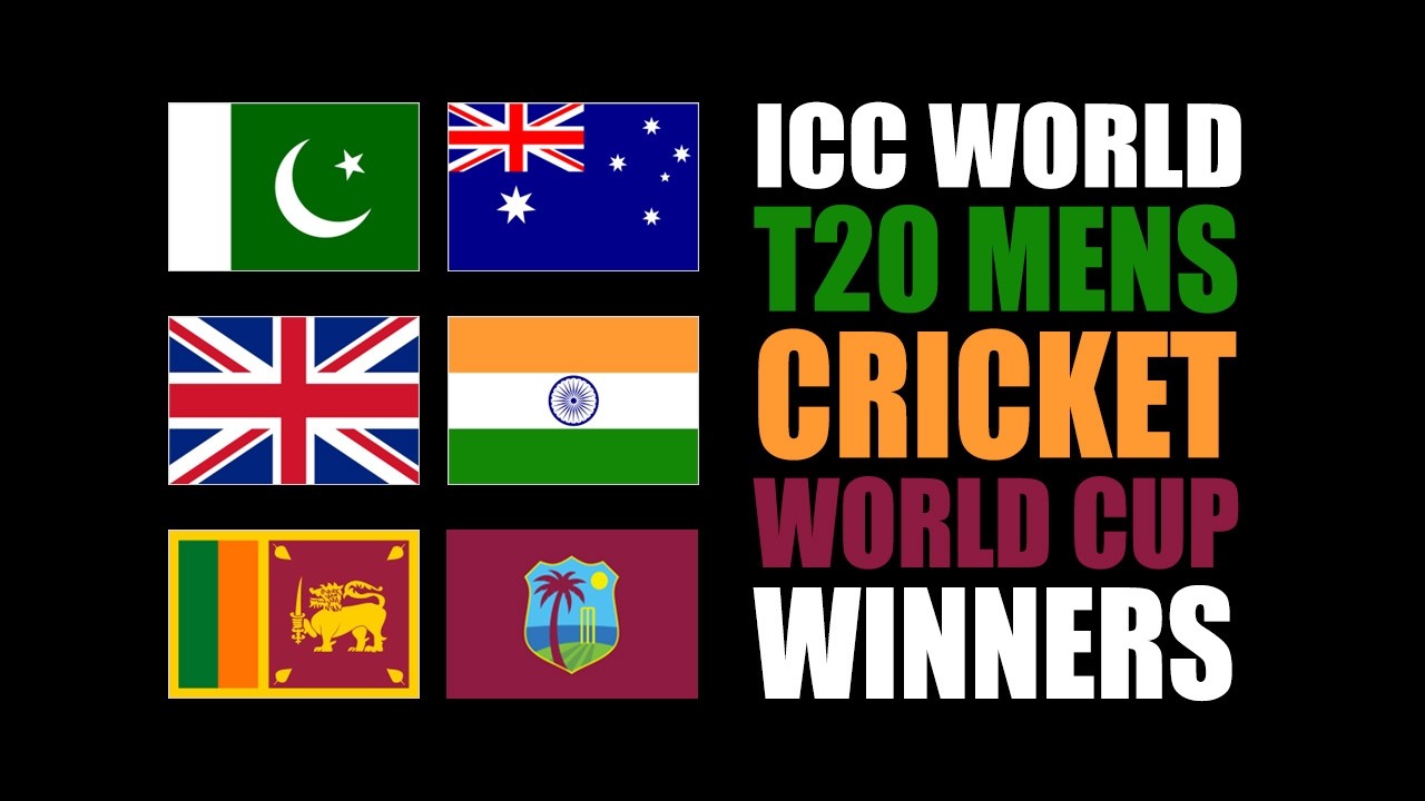 ICC T20 Cricket Men World Cup Winner list so far #cricket #icc #t20worldcup  #ipl #indiancricket