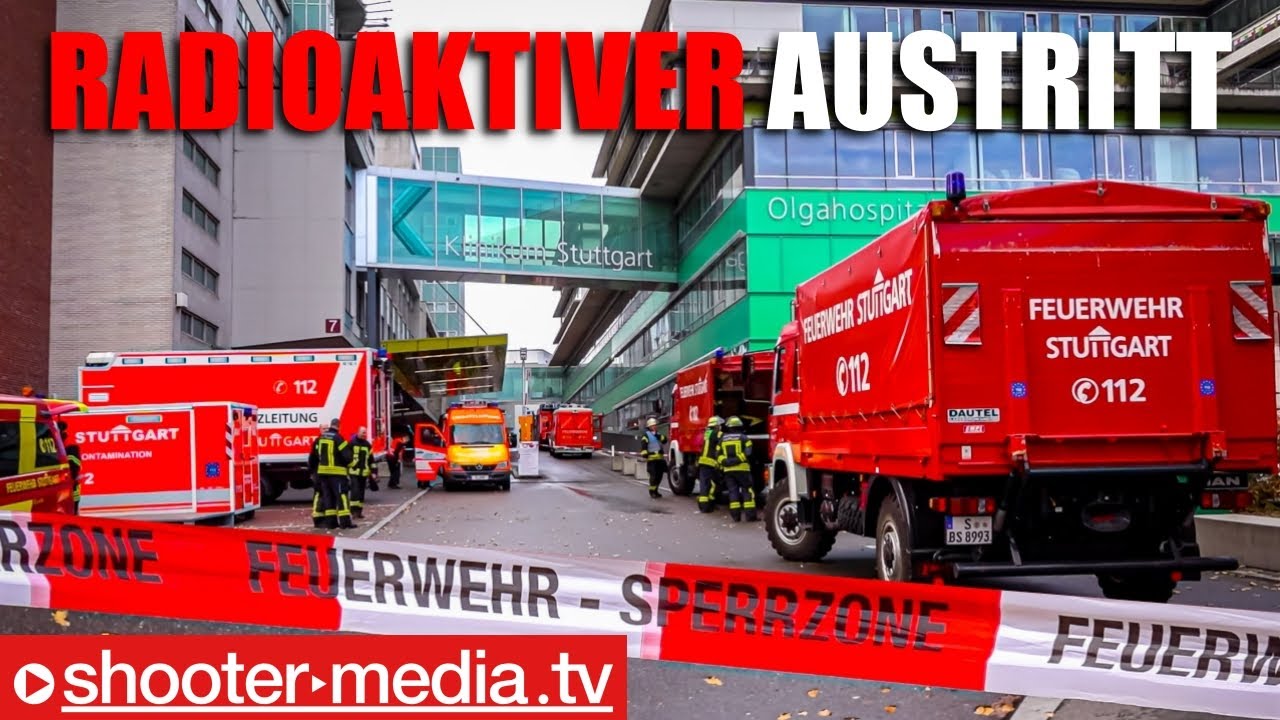 ⚠️  Radioaktiver Austritt in Klinikum  ⚠️ |  🚒  Feuerwehr Großeinsatz am Katharinenhospital 🚒