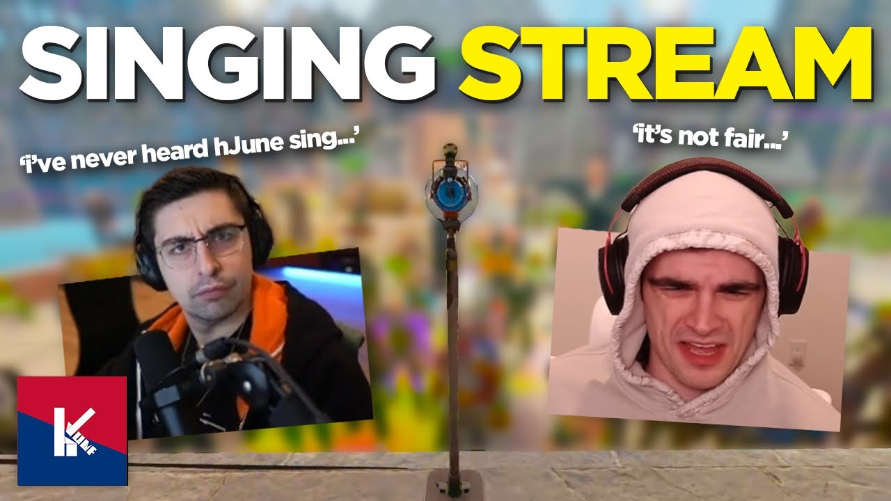 hJune singing at the Rust Kingdoms talent show...