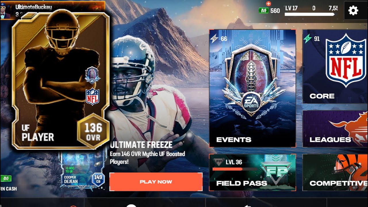 ULTIMATE FREEZE ICONIC PACK OPENING! MADDEN MOBILE 25
