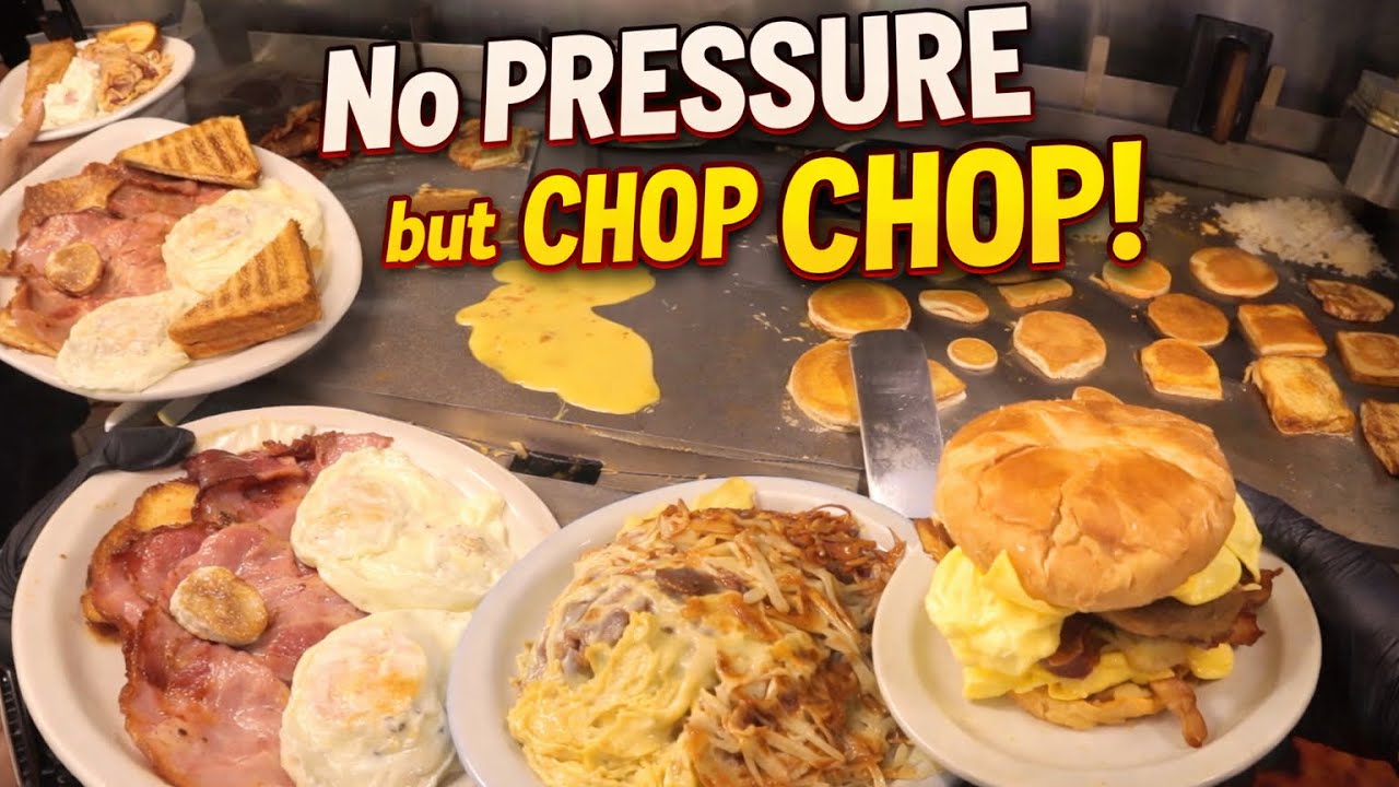 No Breath. No Break. No Talking… Breakfast Rush EXPLODES! 🍳🔥