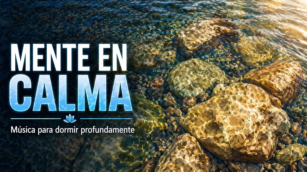 Música para Relajar el Cuerpo y el Alma con Sonidos de Agua para Meditar y Dormir. RELAXING WATER