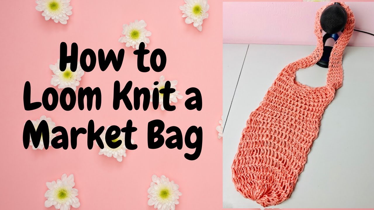 Loom Knit Market Bag