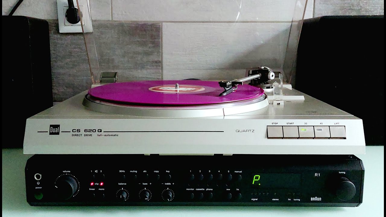 Braun R1 receiver & Dual 620Q turntable