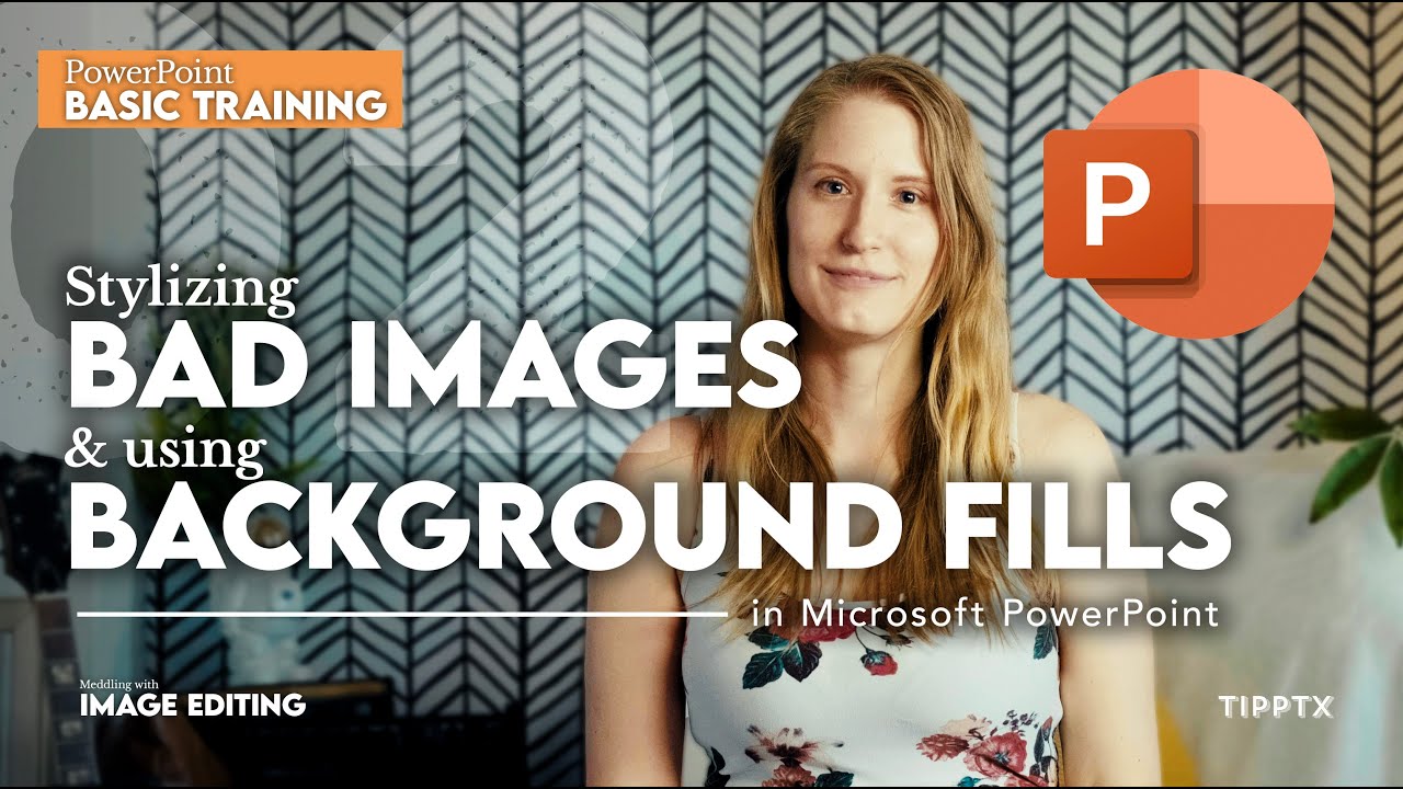 Improving image quality by stylizing - Image Editing in PowerPoint - Part 2