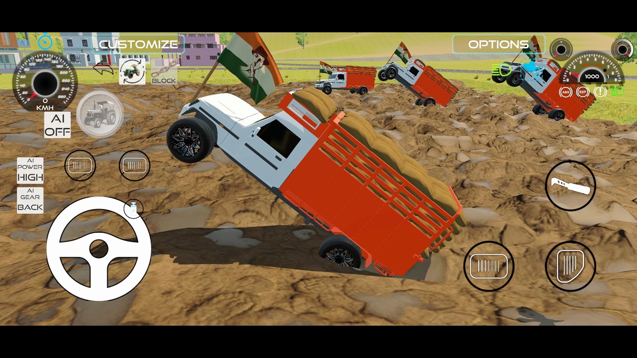 || Char pick up || And Lodded by || 🔥🔥 || Android phone || Off Roading || Trending |Modified Pikp Up