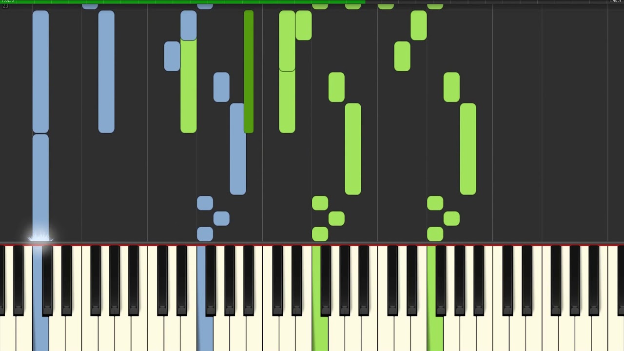 Theme from Limelight Eternally | Piano Tutorial For Synthesia