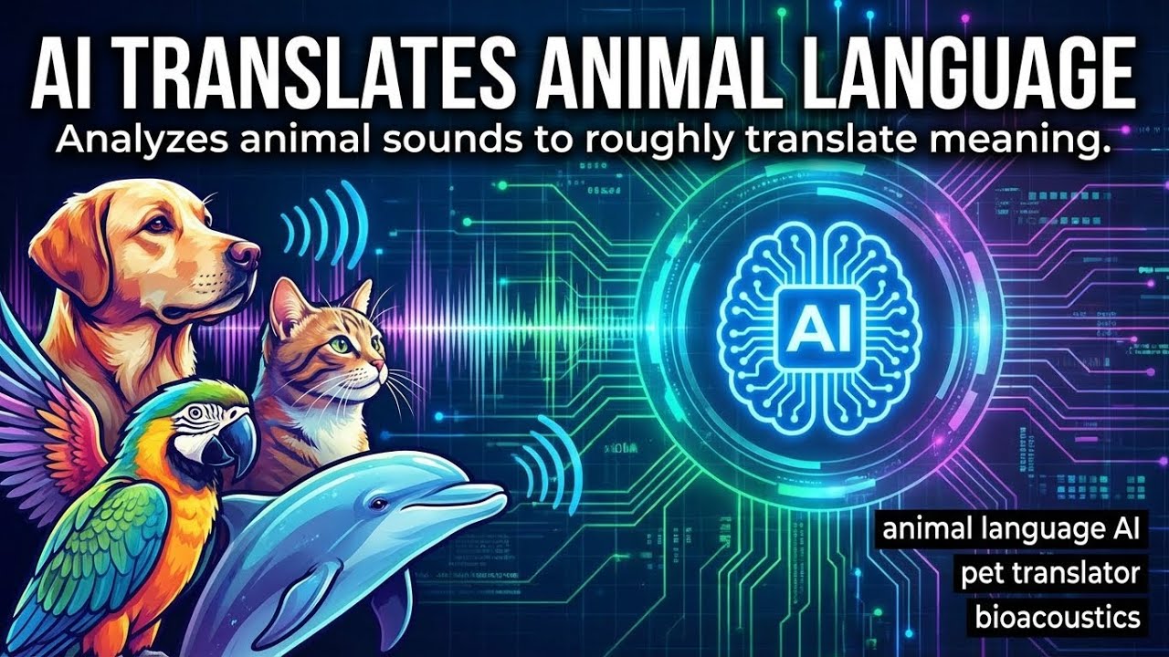 AI Translates Animal Language: Pet Translator Decodes Barks & Meows