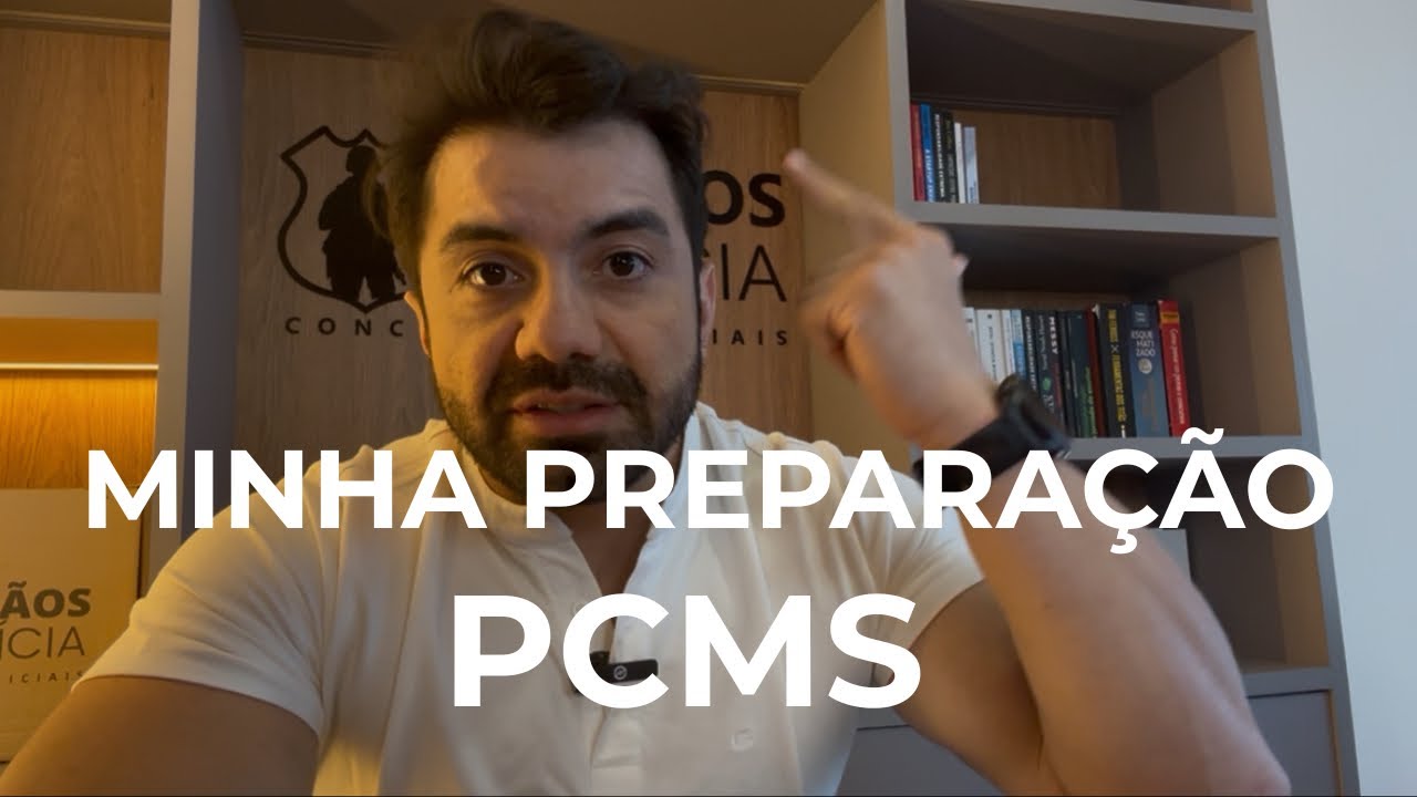 Minha prepara&ccedil;&atilde;o para o Concurso da Pol&iacute;cia Civil do Mato Grosso do Sul (PC MS)
