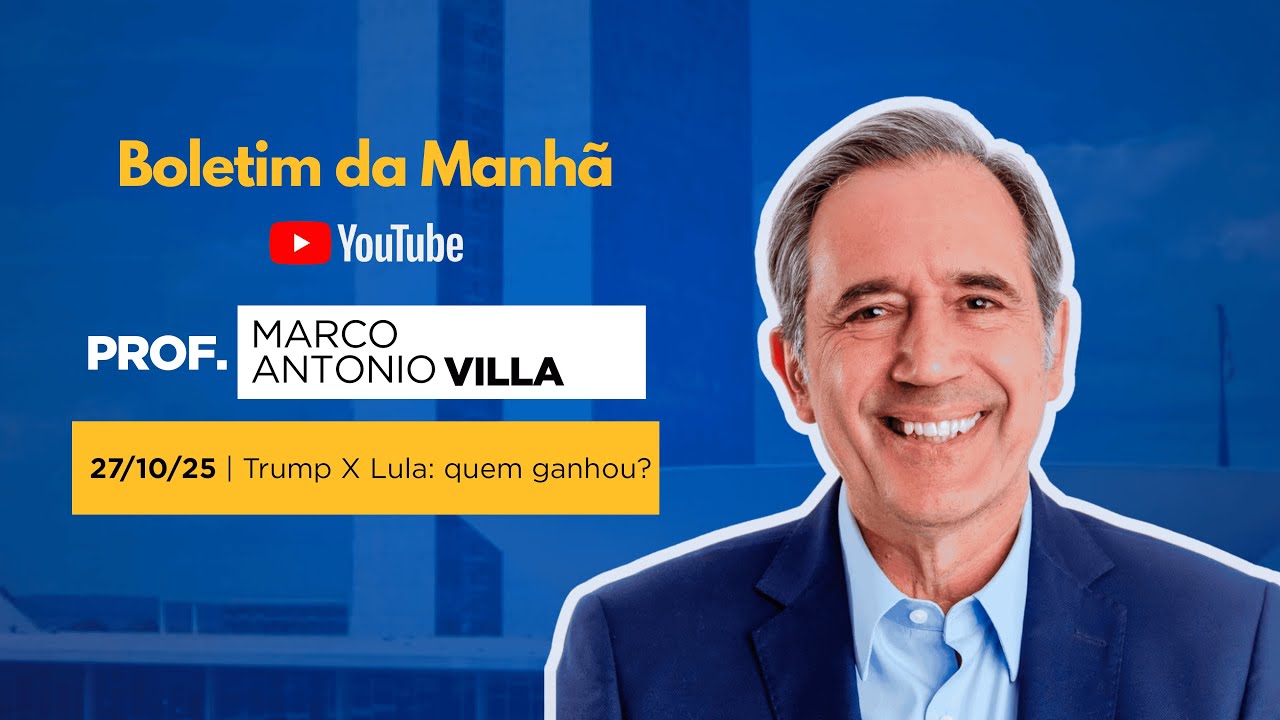 27/10/25 - Trump X Lula: quem ganhou?