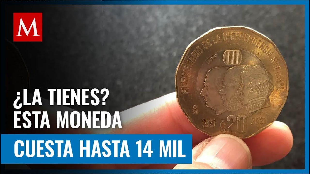 Moneda conmemorativa de 20 pesos tiene un valor de hasta 14 mil; estas son sus características