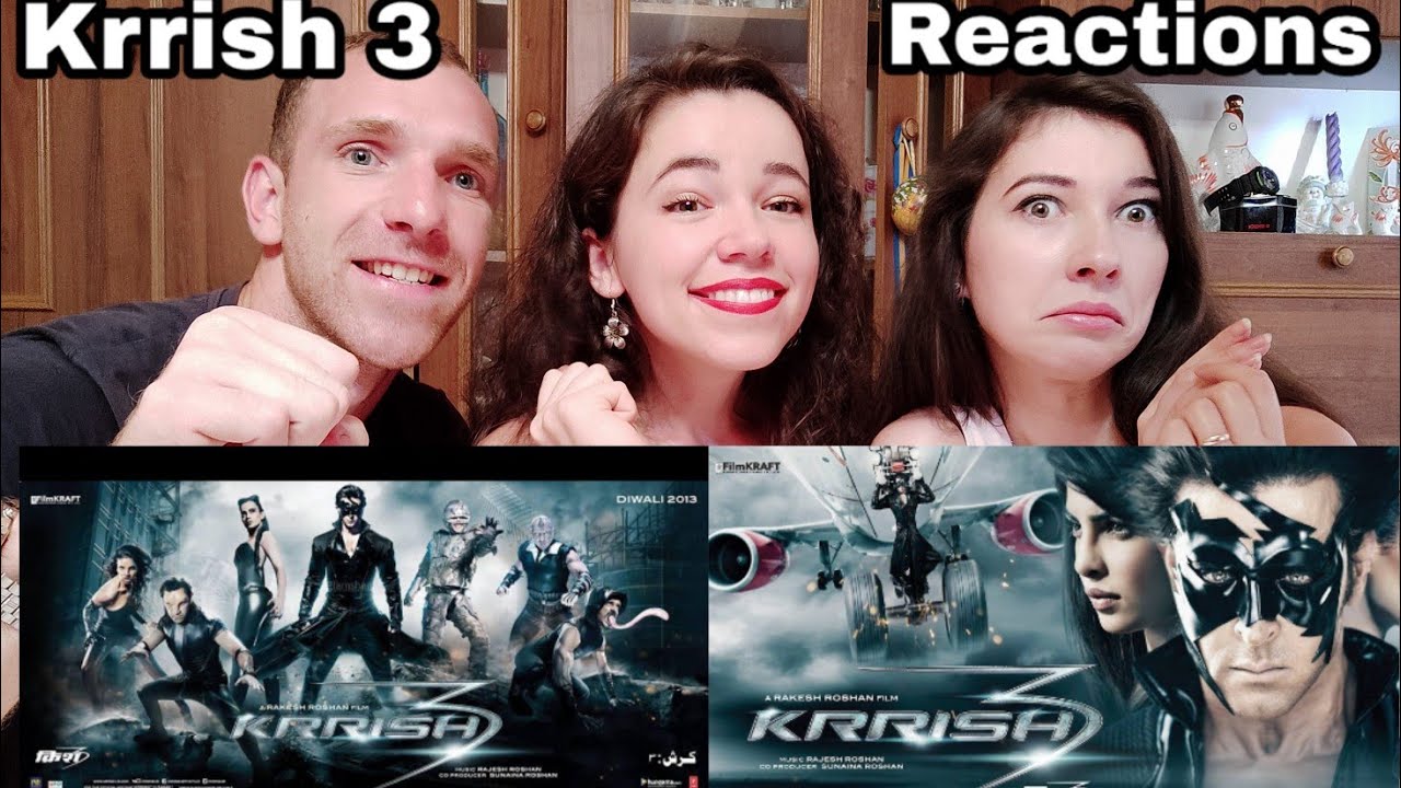 KRRISH 3 trailer REACTION!!!