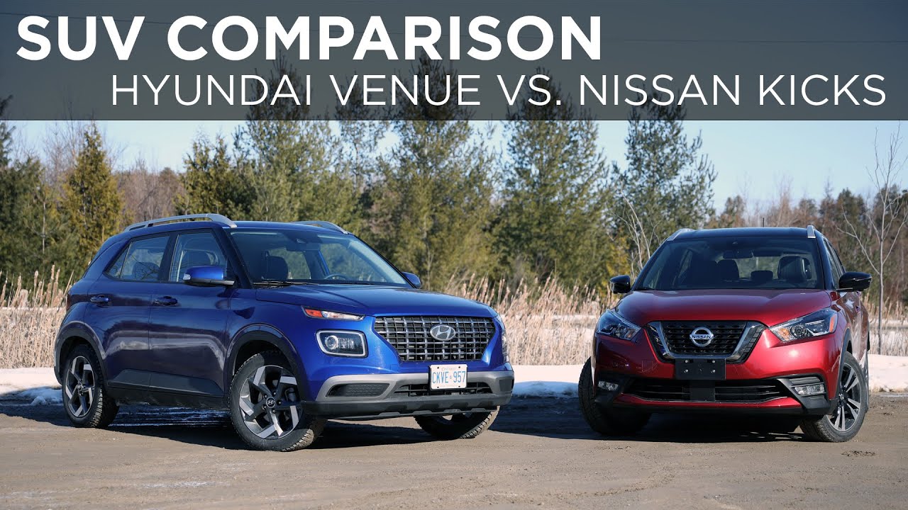 Hyundai Venue 2020 года против Nissan Kicks 2020 года | Сравнение внедорожников | Driving.ca