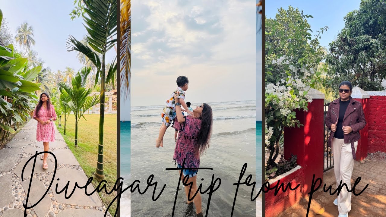 Beach trip from Pune | Diveagar vlog #diveagarbeach #beachfrompune #4hourfrompune #aayushivlogs 