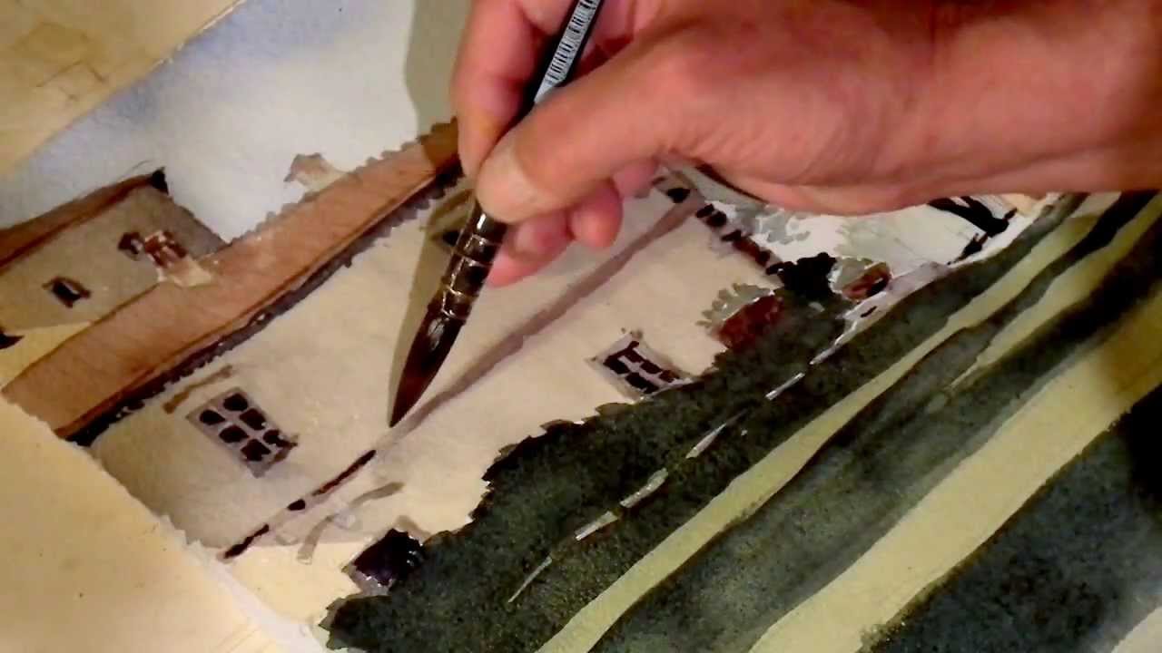 A watercolor from I Moricci