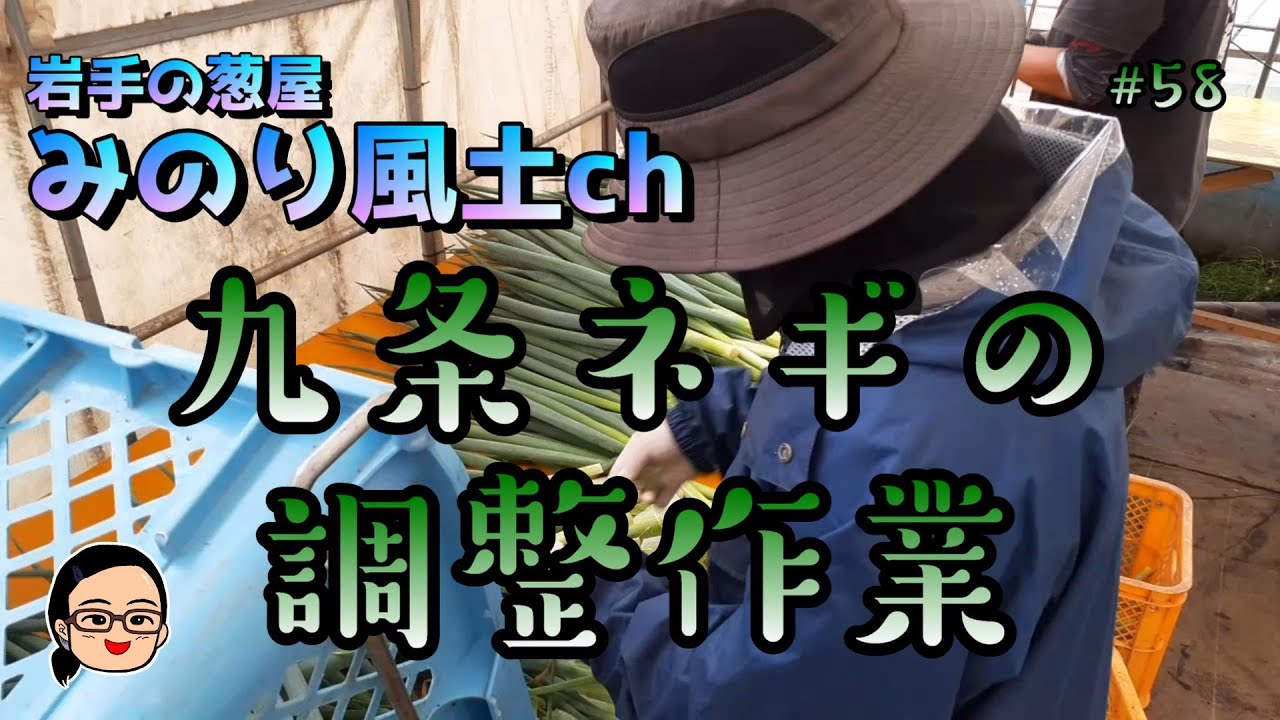 ｟58｠【調整】九条ネギの皮むき＆喰らう【カット】
