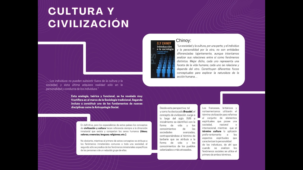 Cultura y Civilización