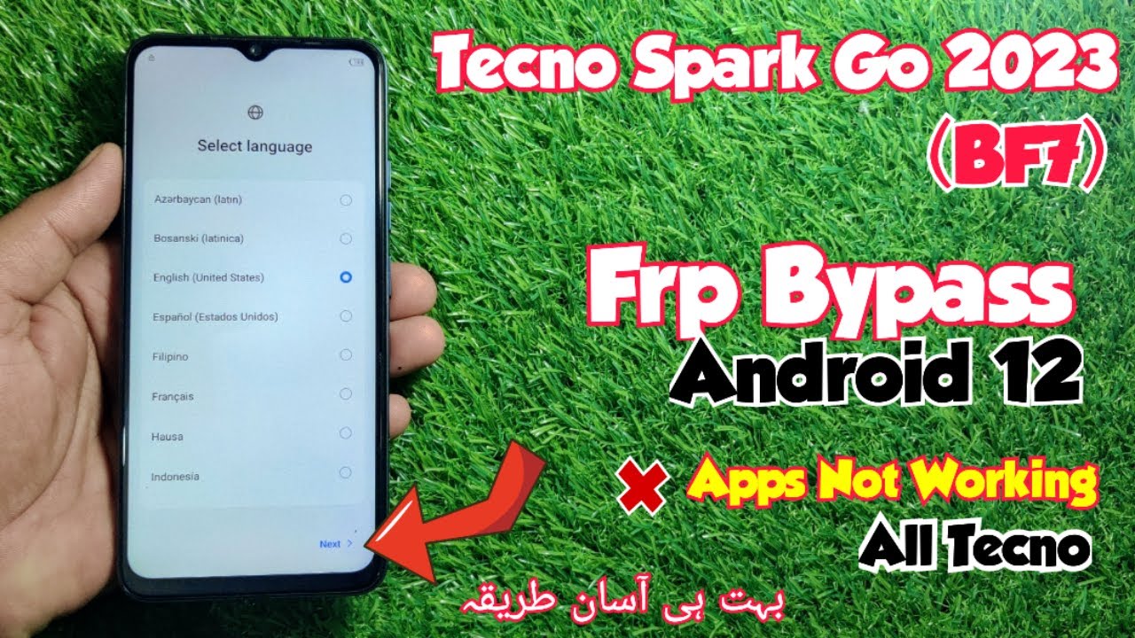Google Account Bypass Spark Go 2023 : | How To Frp Bypass Tecno Spark Go 2023 | Tecno BF7 Frp Unlock