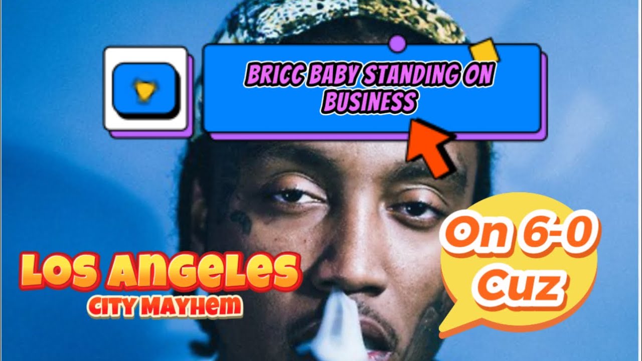 Bricc Baby Stood On Business 4 Luce Cannon + LA City Streets Is Goin Crazy Right Now👀