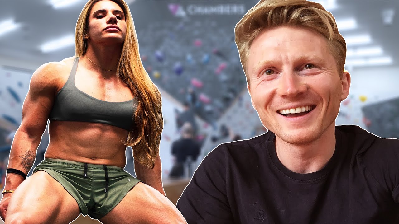 Climbing with Worlds STRONGEST Woman...