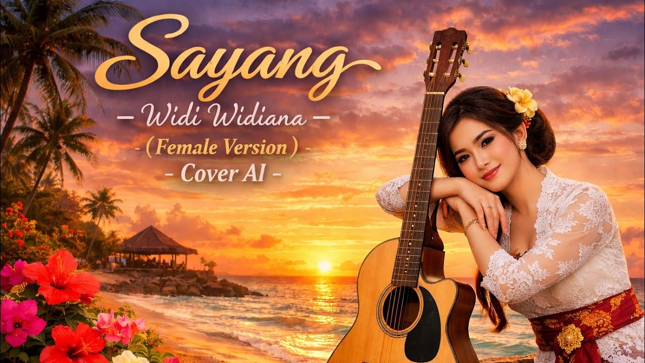 Sayang - Widi Widiana (Female version) COVER AI | Cover lagu Bali populer