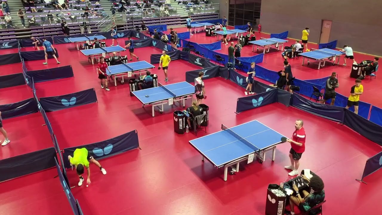 J1 .1Tournoi national de tennis de table clermont-ferrand