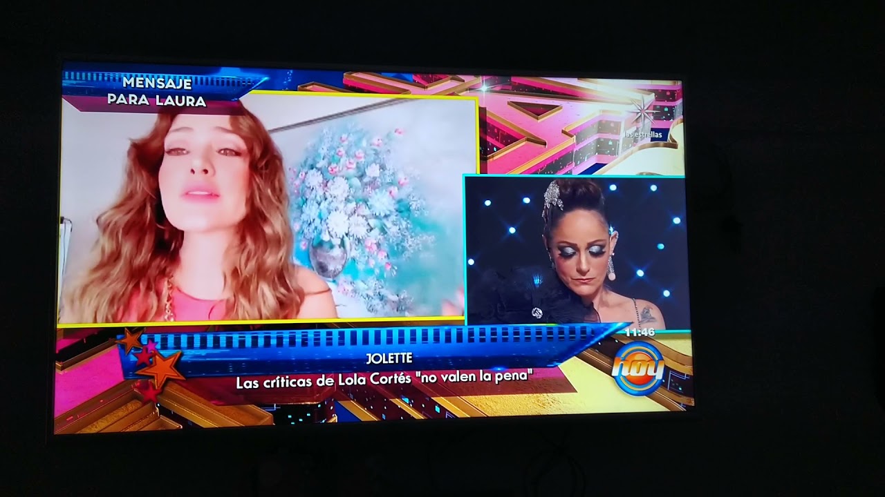 Jolette en Hoy ataca a Lolita cortes