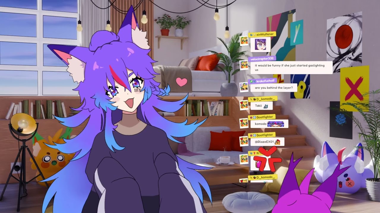 ✖ drawing a vtuber model for pegnwing ( •̀ᴗ•́ )و