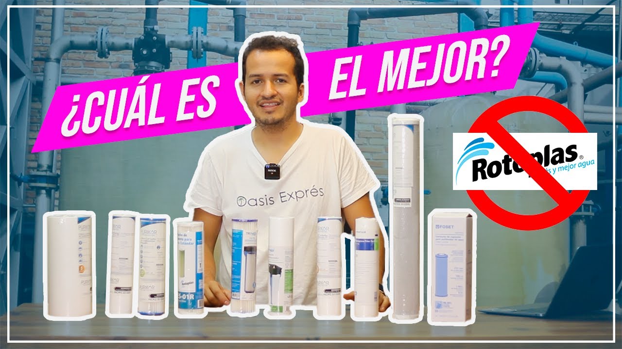 Cartuchos para filtros de agua ¿Cuales son y cómo funcionan? | Para casa, negocio y purificadoras