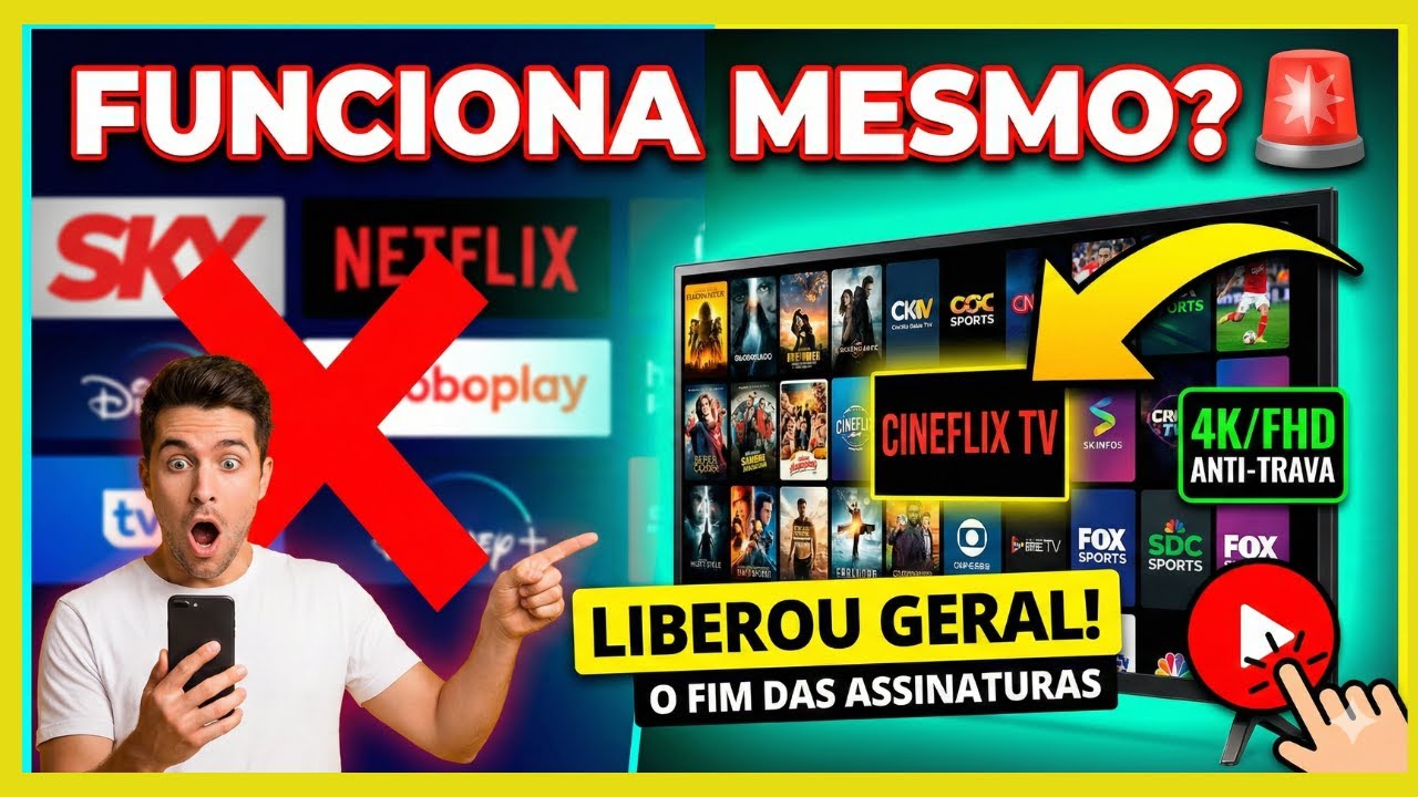 CINEFLIX TV É CONFIÁVEL? 🚨 CUIDADO! A Verdade Sobre o Cineflix TV (Mostrei Tudo)