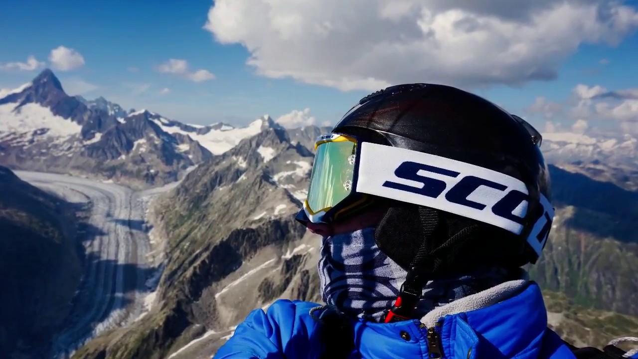 Gleitschirm XC Flug vom Niesen ins Wallis