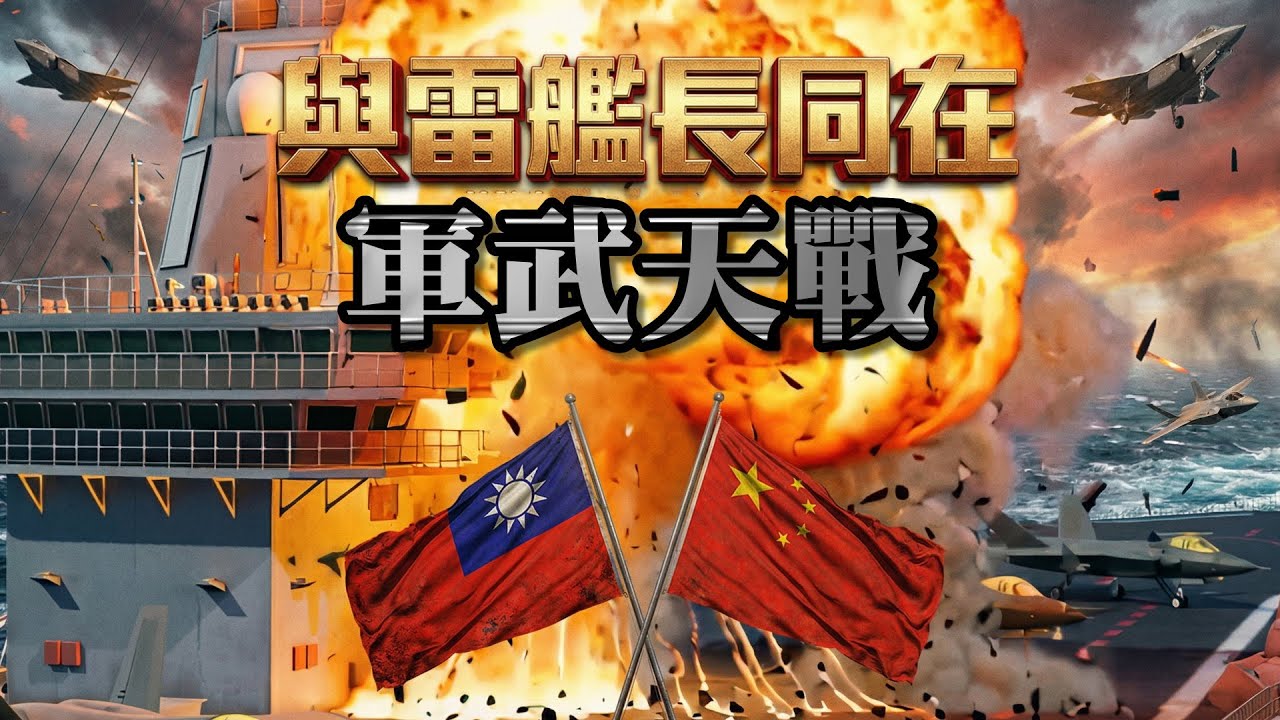 我與雷艦長同在(海戰完結篇) - 神級反殺！福建號崩潰！中美日澳四強集結！一艘左營艦引爆世界級海戰風暴！雷艦長與左營號共存亡 道別瞬間讓全艦都哭了！ 》軍武天戰