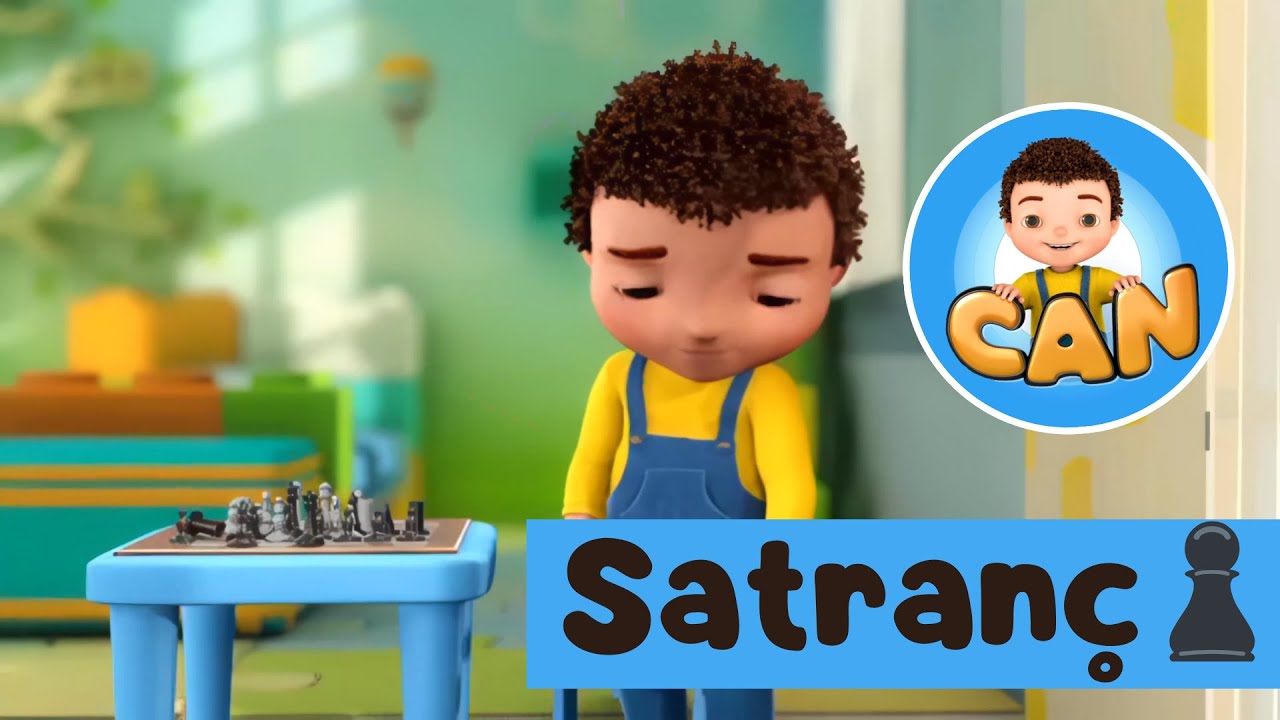 🧒🎈 Can Çizgi Filmi 10. Bölüm | Satranç ♟♟