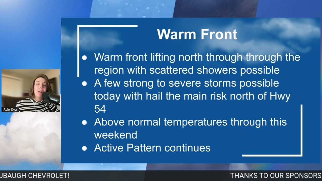 Warm and Rainy with Possible Strong Storms | Tuesday, March 3rd, 2026