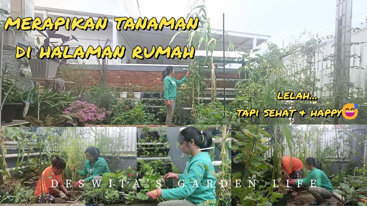 Merapikan Taman di Akhir Tahun 2024