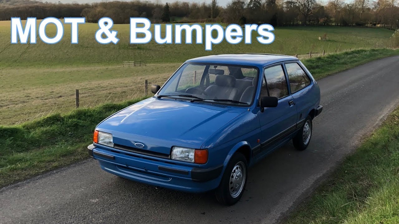 Mk2 fiesta project (S3 E2) New bumpers & MOT