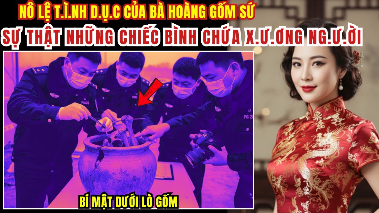 Kỳ Án Trung Quốc - Nô Lệ T.ì.nh D.ụ.c Của Bà Hoàng Gốm Sứ - Sự Thật Những Chiếc Bình - Kỳ Án Đen Tối