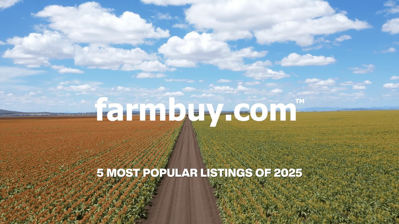 5 Most Popular Rural Property Listings of 2025 | FARMBUY.COM