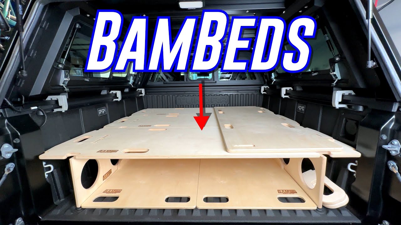 The BEST sleeping platform for your truck bed!(3rd gen 2023 Tundra) BamBeds
