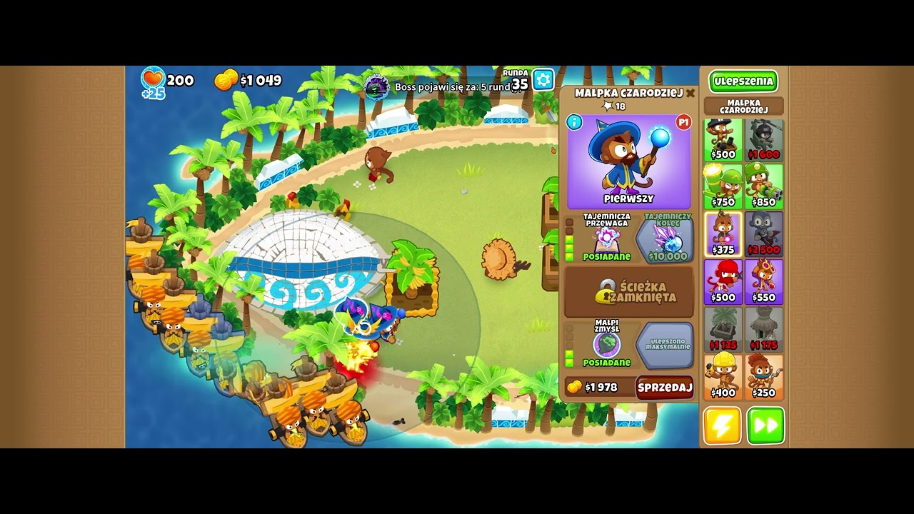 BloonsTD6 Kooperacja aby powstrzymać bossa