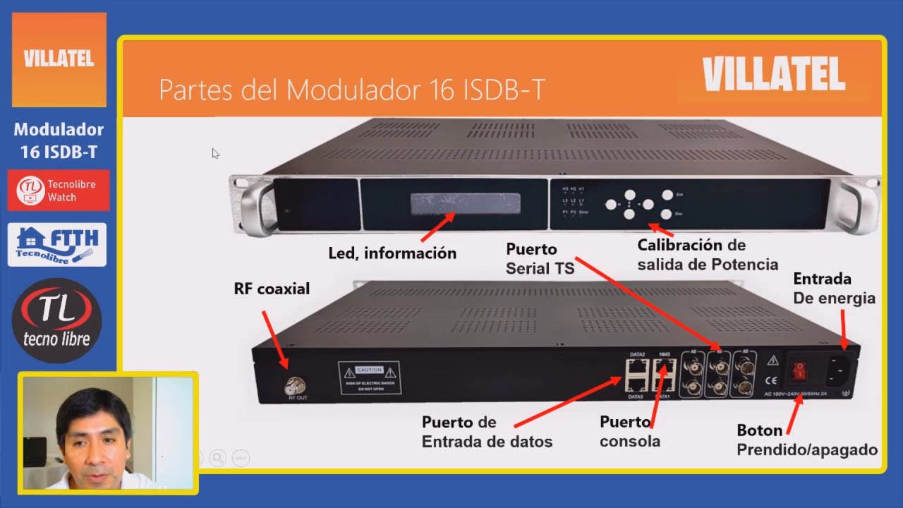 MODULADOR 16 ISDB-T