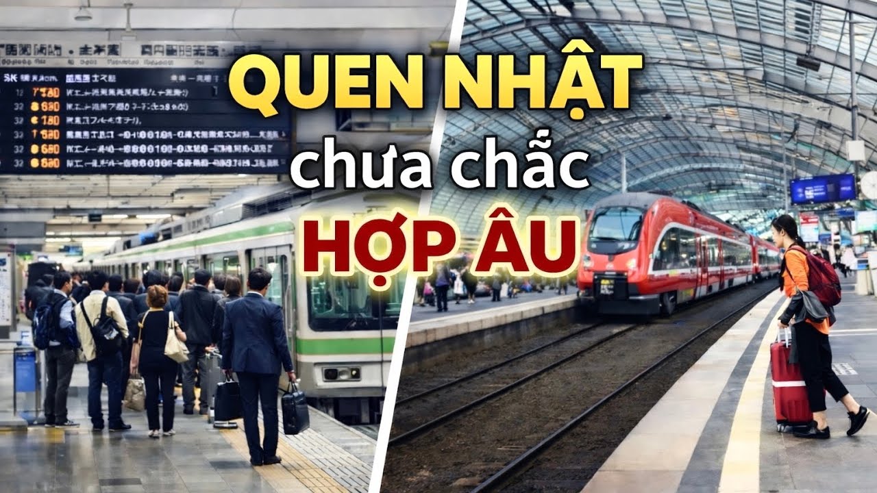 Sang Châu Âu Dễ Hơn Nếu Không Mang Thói Quen Đi Nhật