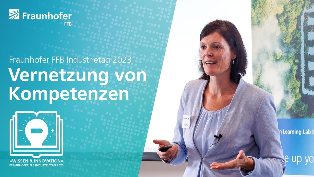 Aftermovie des Fraunhofer FFB Industrietages 2023 »Wissen und Innovation«