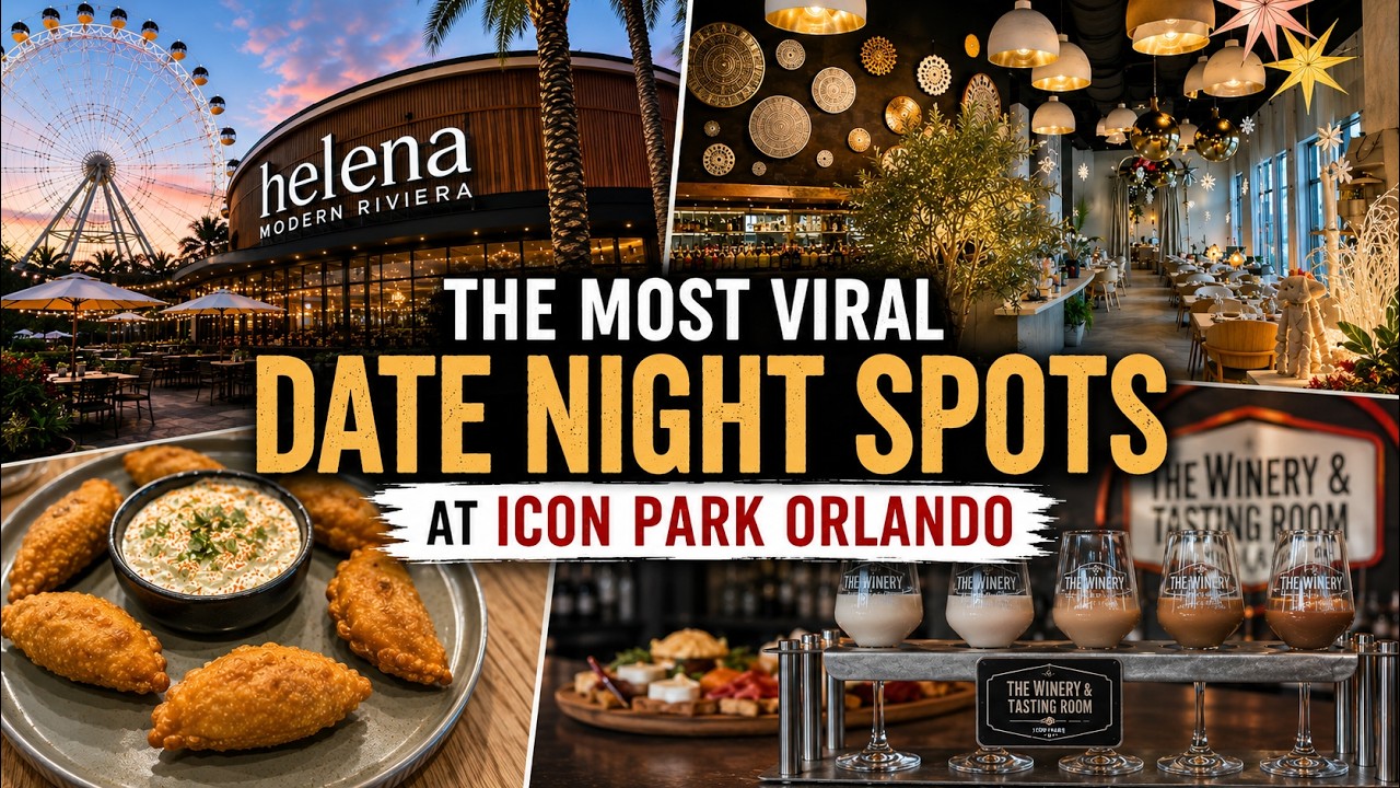Самые популярные места в ICON Park Orlando | Helena Modern Riviera | Винодельня и дегустационный зал