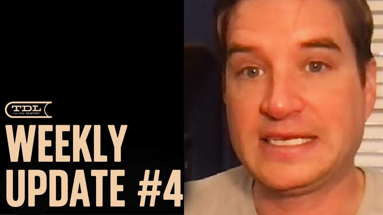 A Look Inside Cal Newport’s High Volume Reading System | Weekly Update #4