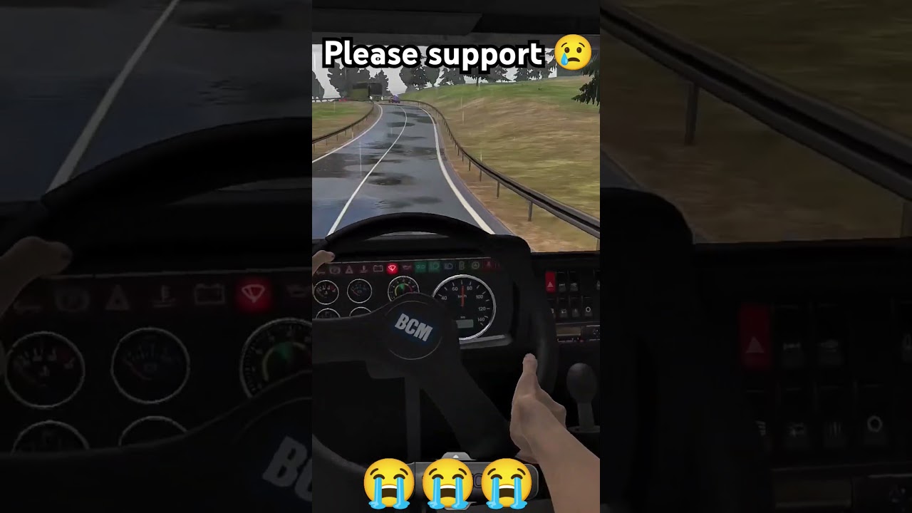 Realistic Truck Driving Experience | Feel Every Mile on the Highway please subscribe 😭 